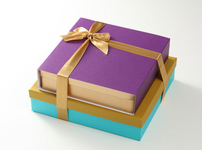 紫精緻+小黃綻放禮盒~喜餅版