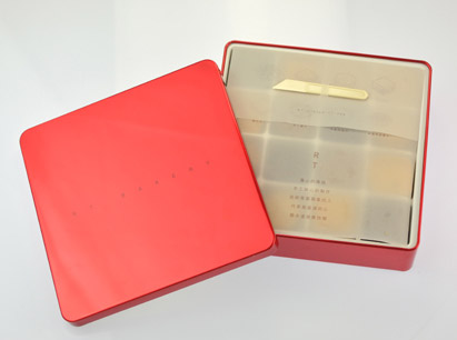 巧思禮盒(紅鐵盒+紅色紙封套)～2022年8/1起調整價格為$550元